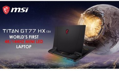 MSI Titan GT77, dünyanın 4k/144hz mini LED ekrana sahip ilk dizüstü bilgisayarı olacak
