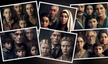 Yapay zeka aileleri çizdi: Türk ailesi o diziye benzetildi