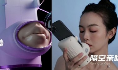 Artık uzaktayken de sevgilinizle öpüşebilirsiniz: Dudak ısısını ve hareketlerini eş zamanlı ileten icat