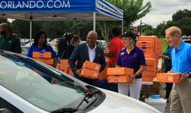 NASA Administrator, STEM Partner Connect Orlando Children with Artemis