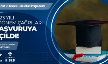 BİDEB 2210-Yurt İçi Yüksek Lisans Burs Programları 2023 Yılı 1. Dönem Çağrıları Başvuruya Açıldı
