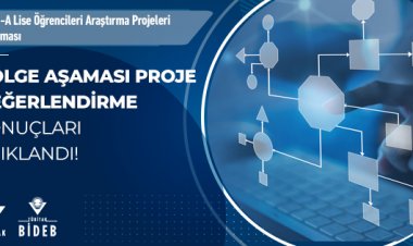 2204-A Lise Öğrencileri Araştırma Projeleri Yarışması Bölge Aşaması Proje Değerlendirmeleri Sonucu Açıklandı