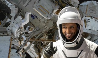 Uzay yürüyüşü yapan ilk Arap astronot oldu