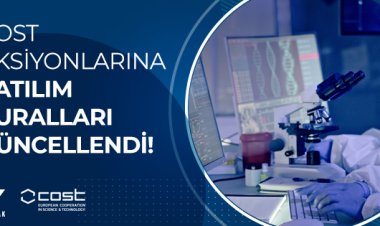 COST Aksiyonlarına Katılım Kuralları Güncellendi!