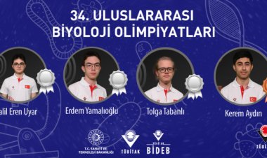 34. Uluslararası Biyoloji Olimpiyatı’ndan Madalyalarla Dönüyoruz!