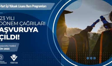 BİDEB 2210-Yurt İçi Yüksek Lisans Burs Programları 2023 Yılı 2. Dönem Çağrıları Açıldı