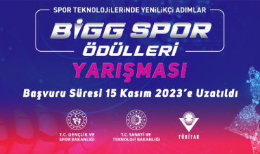 “BİGG SPOR Ödülleri” Yarışmasının Başvuru Süresi 15 Kasım 2023’e Uzatıldı